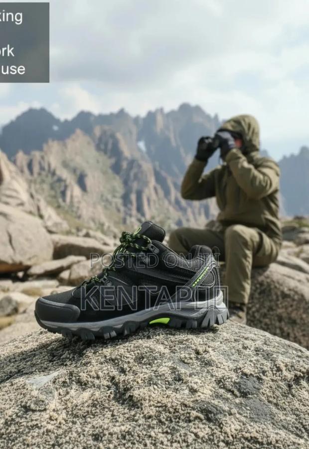 _Tech Trek Waterproof Sneakers – Rugged Outdoor Hiking Shoe