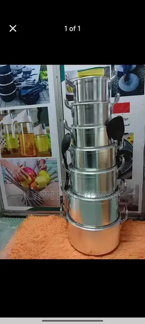 14 PCS Tornado Sufuria Original With 2 Nonstick Spoon