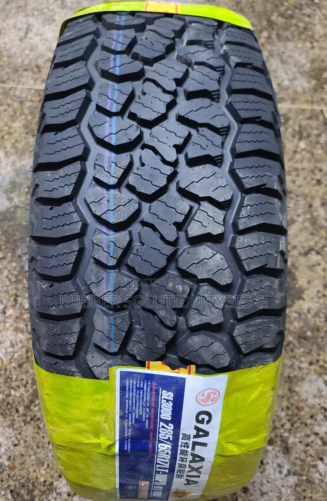 285 /65 R17 Galaxia Tyres Sl3000 Lt10pr All-Terrain