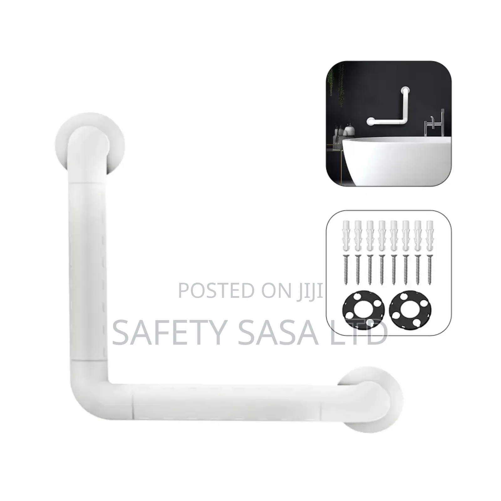 Angled Grab Bar L Shape Grab Bar