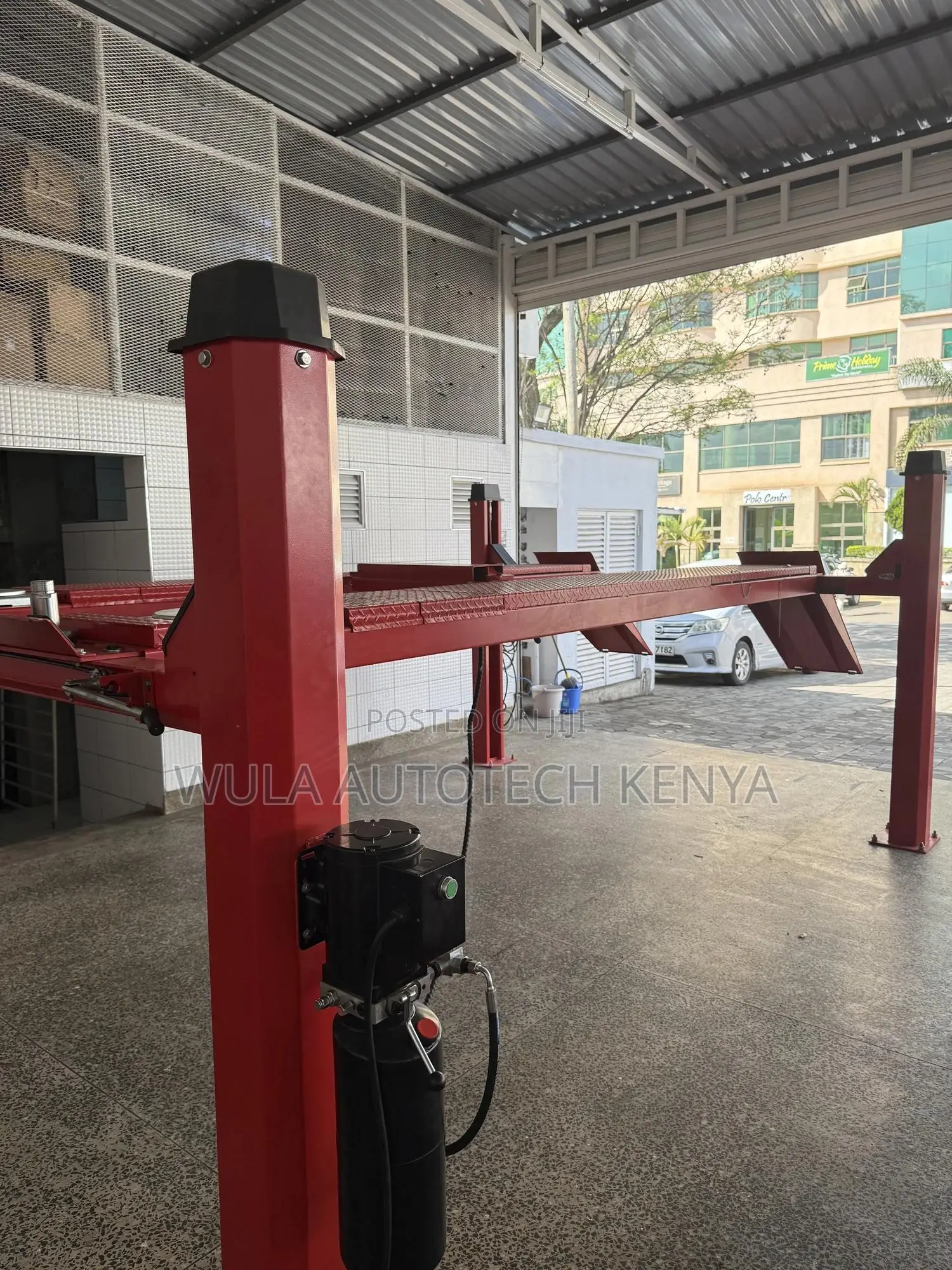 Best Quality and Durable 4t Four Post Vehicle Lift Machine Sunshine