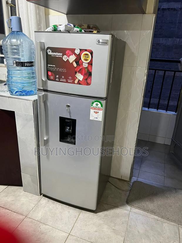 Ramtons 230l Two Door Fridge With Dispenser