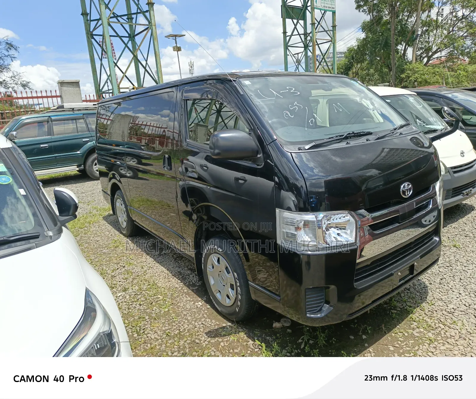 Toyota HiAce 2018 Black