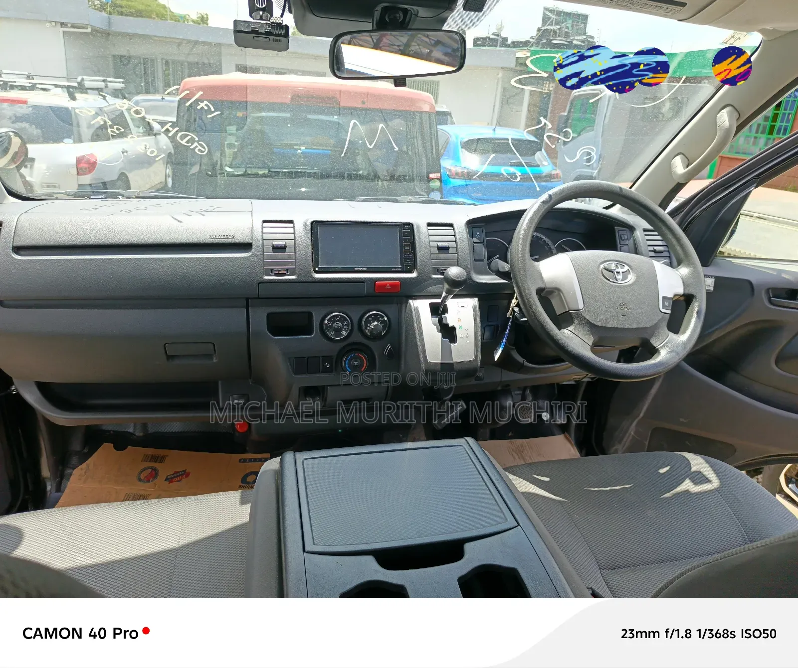 Toyota HiAce 2018 Black