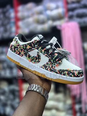 Nike Dunk Low "Panda-monium"  "Multi-color Boucle" - main view