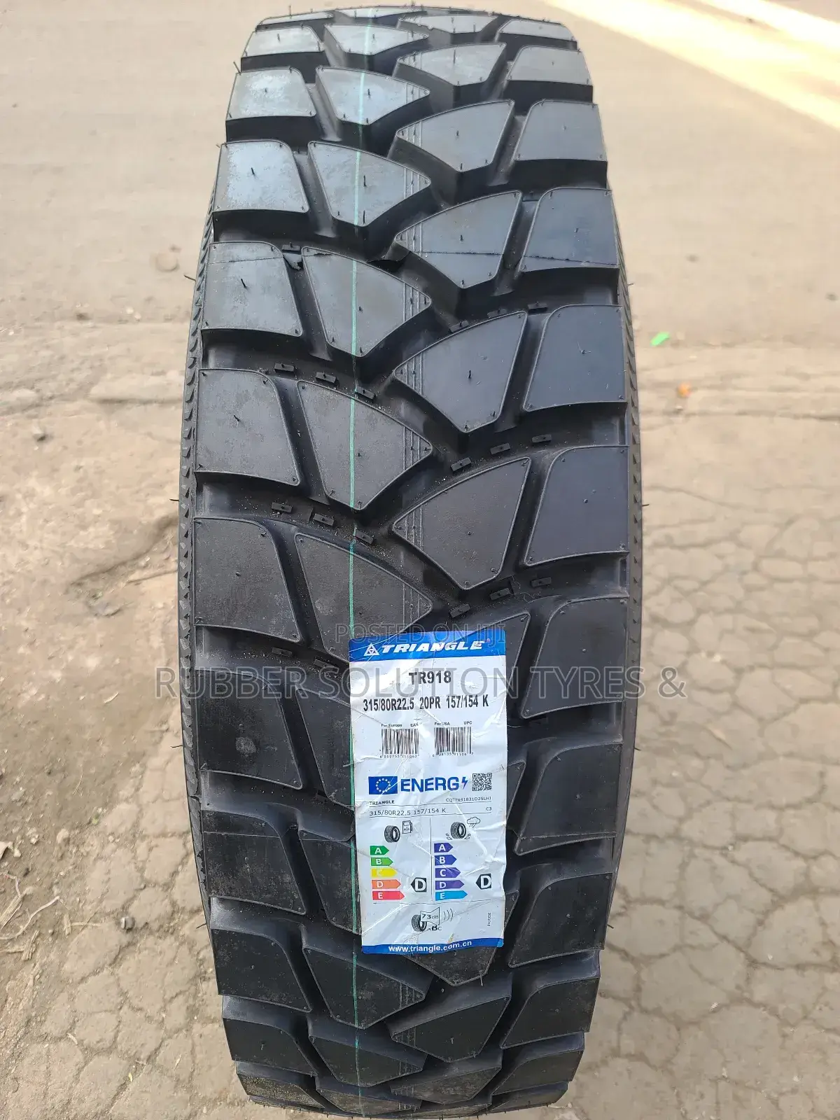 315/80r22.5 Triangle Tyres Tr918 [Diff Mud-Truck ]