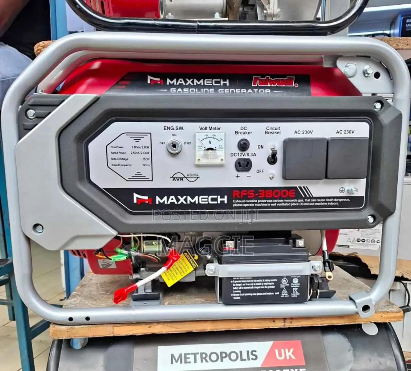 Maxmech Electric Gasoline Power Generator