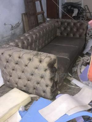 Quality Chesterfield Sofa (Three Seater) - main view