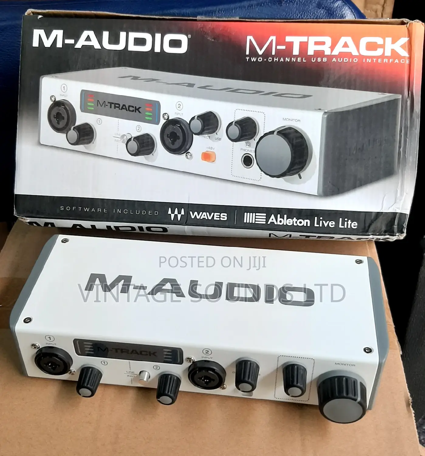 M Audio M Track Mk11 Studio Usb Soundcard