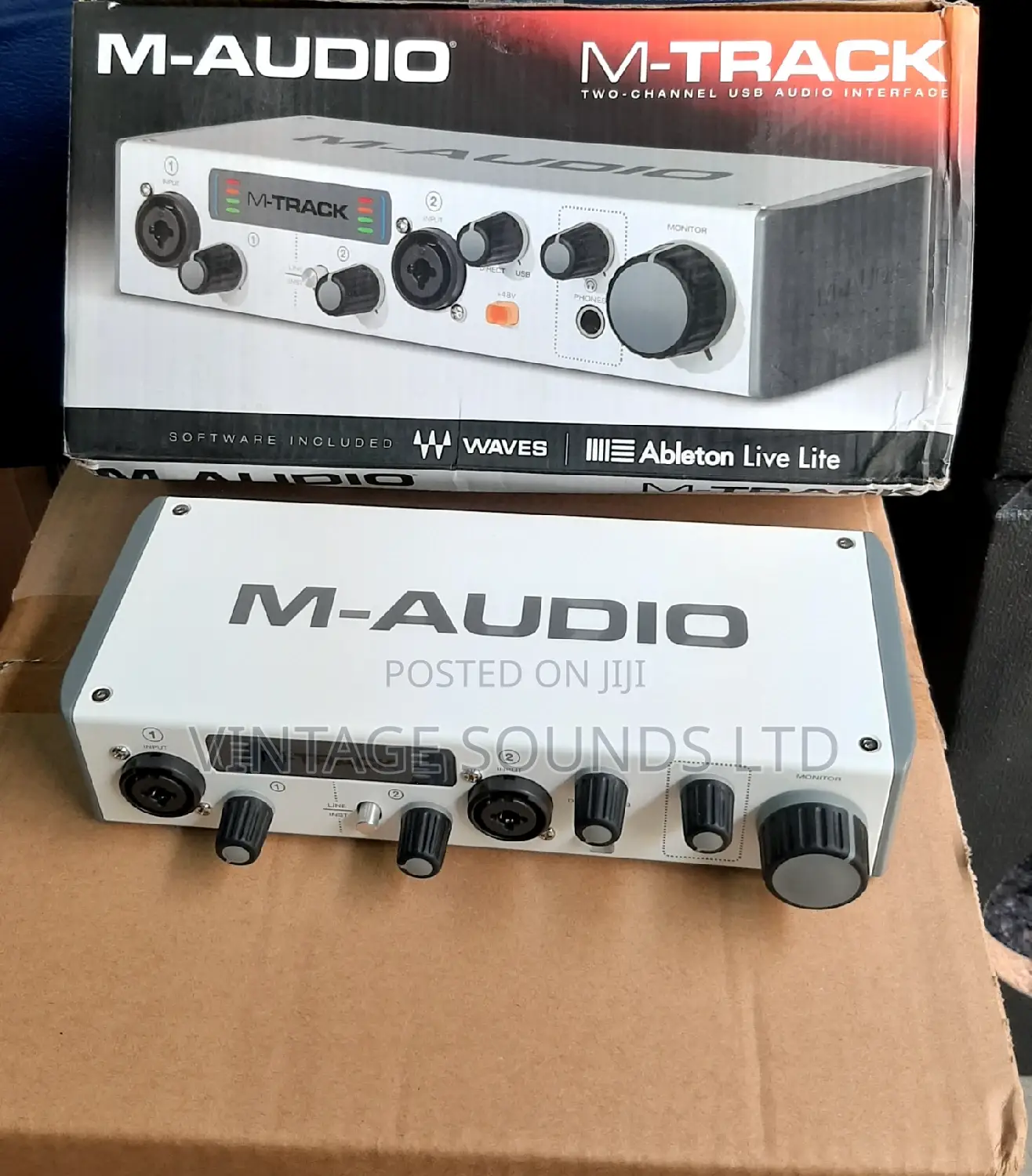 M Audio M Track Mk11 Studio Usb Soundcard
