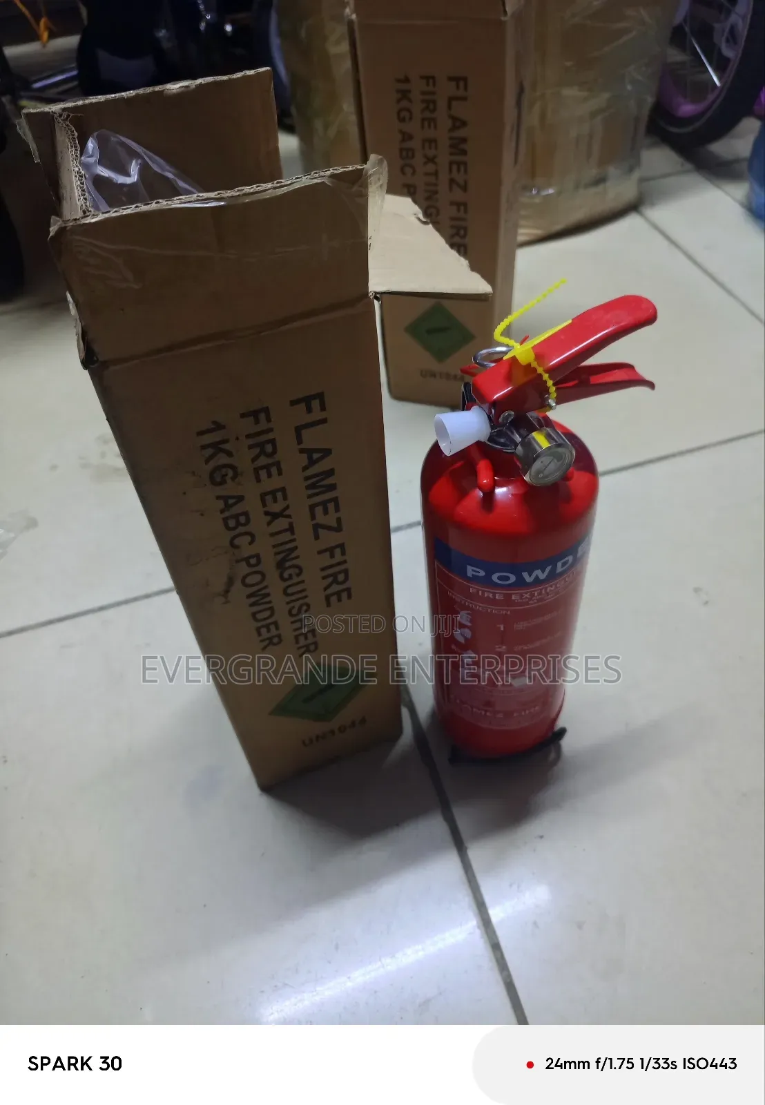 Fire Extinguisher Dry Powder 1 Kg