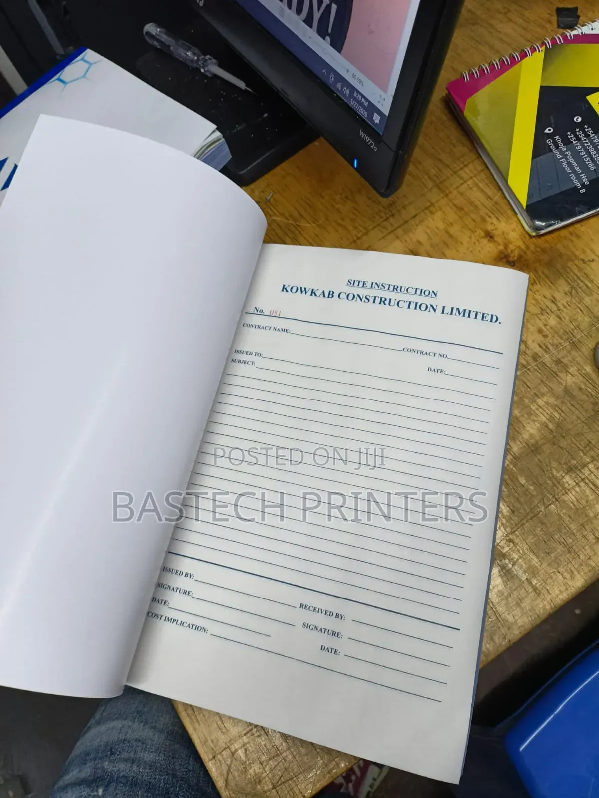Institutional A4 Receipt Book Solutions