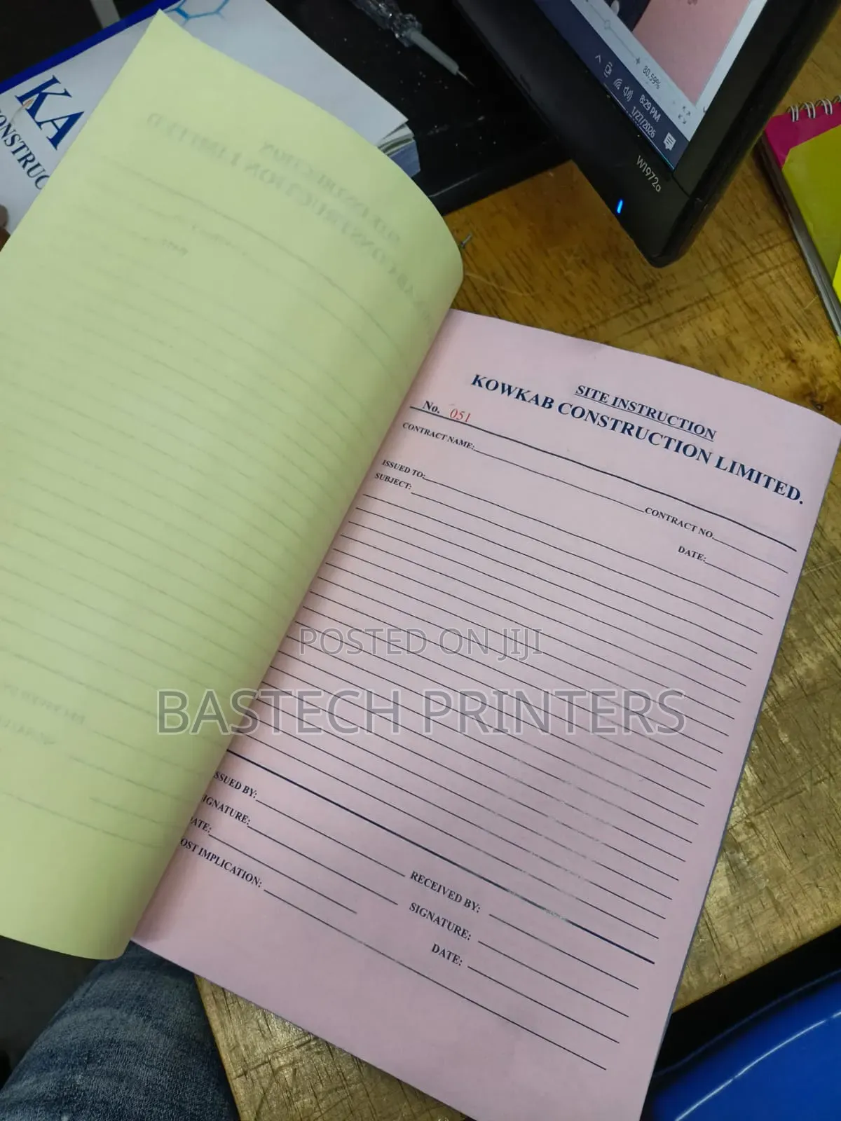 Institutional A4 Receipt Book Solutions