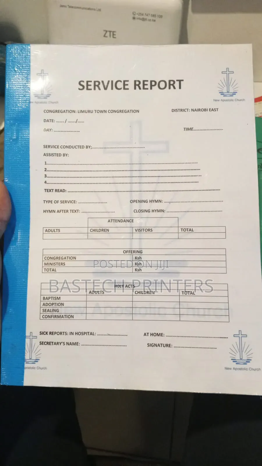 Durable Tape Binding Booklet Printing