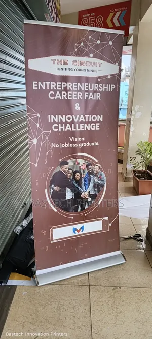Premium Wide-Stand Advertising Banner