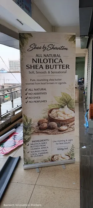 Stable Indoor and Outdoor Event Broadbase Roll-Up Banner