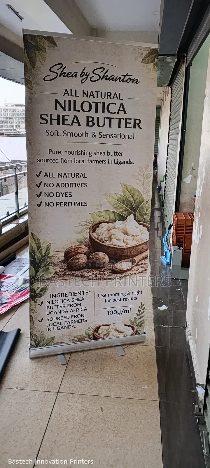 Executive Satin Broad Base Display Banner
