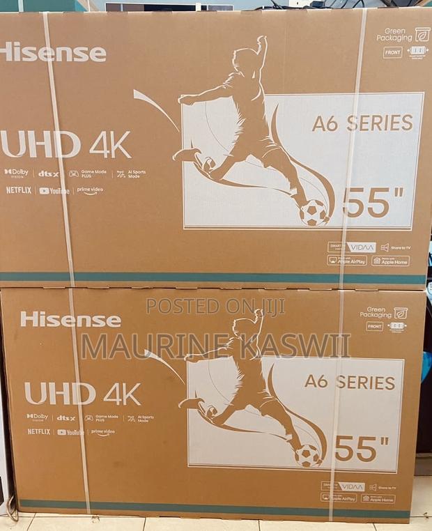 Hisense 55” A6 Uhd Tv -Frameless Vida - thumbnail 2