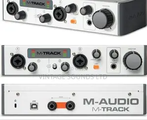 M Audio M Track Mk11 Studio Usb Soundcard
