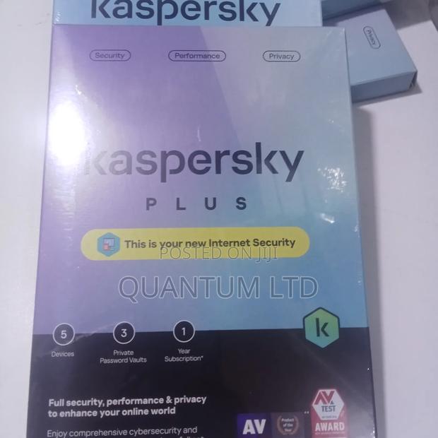 Kaspersky Plus 3 User - main view