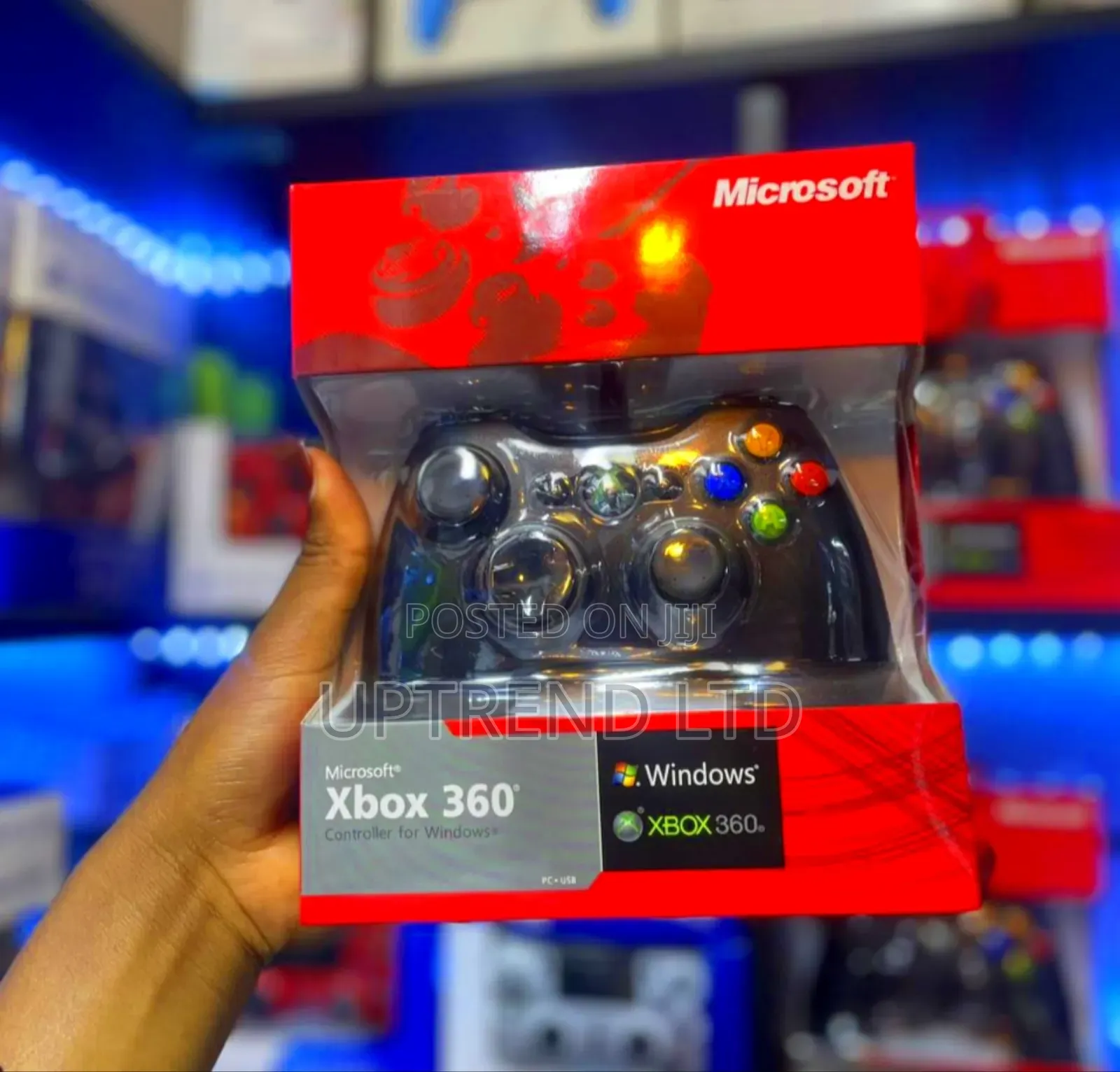 New//Black Microsoft Xbox 360 Wired Controller