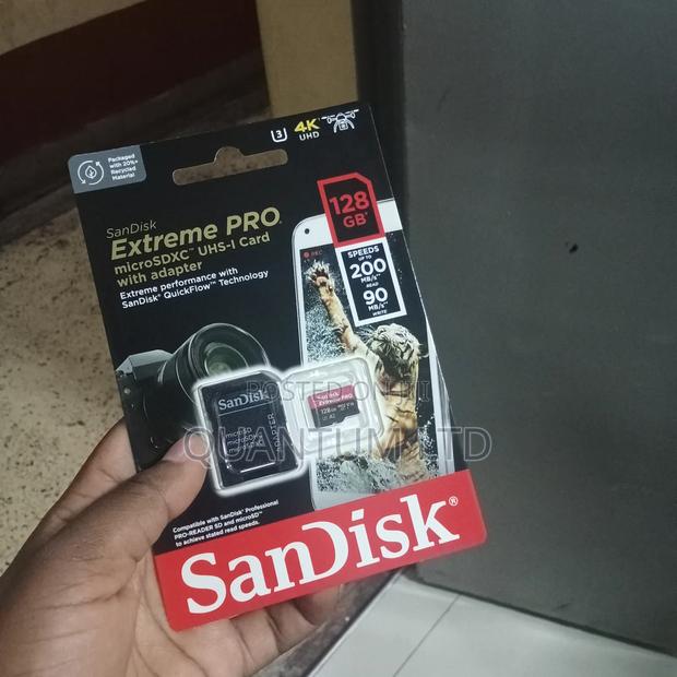 Sandisk Extreme Pro Micro Sd 128gb - main view