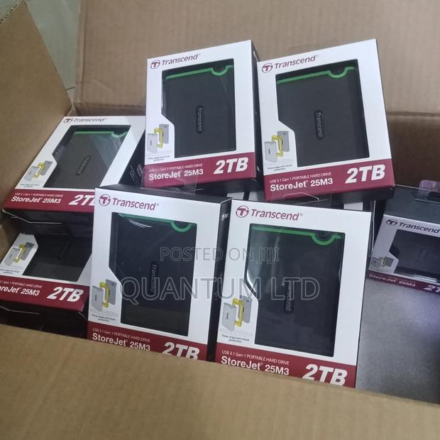 2tb Transcend Hard Drive - main view