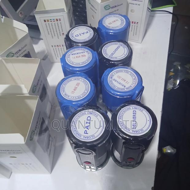 Self Inking Date Stamp Circular - main view