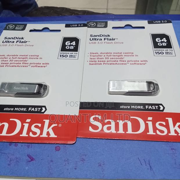 Sandisk Ultra Flair 64 Gb Flash Drive - main view