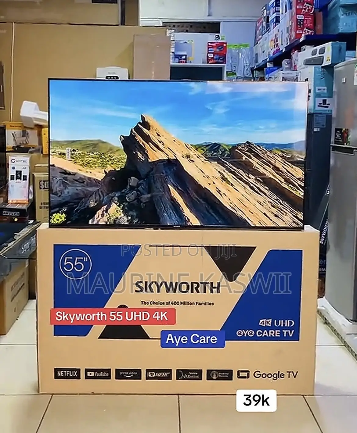 Skyworth 55”55g6500 Google Google With Eye Care