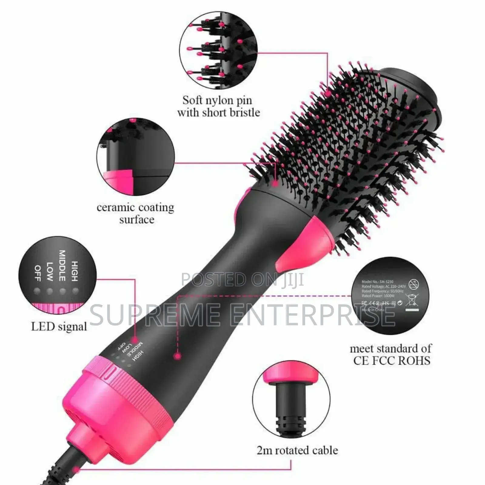 Hair Straightener Brush