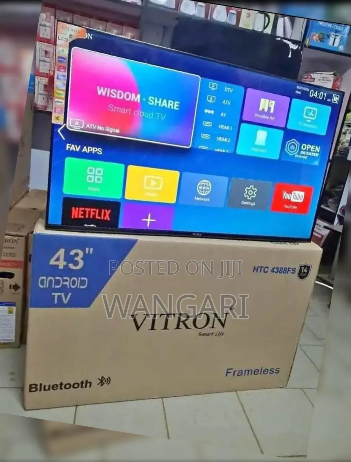 Smart Android Vitron 43 Inch