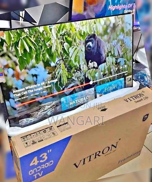 Frameless With High Resolution 43inch Vitron Tv - main view