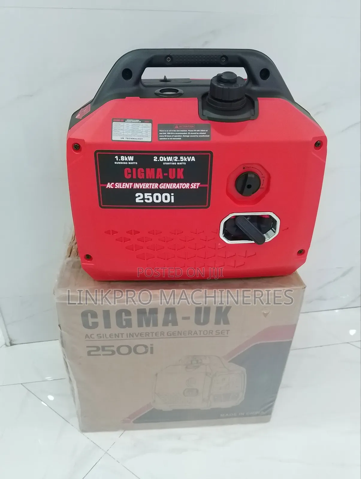 Cigma Uk 2.5 Kva Ac Silent Inverter Generator
