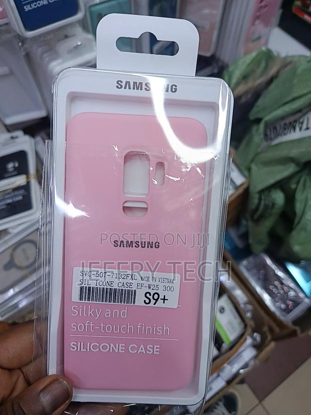 Samsung Galaxy S9 Plus Silicone Back Cover Pink - main view