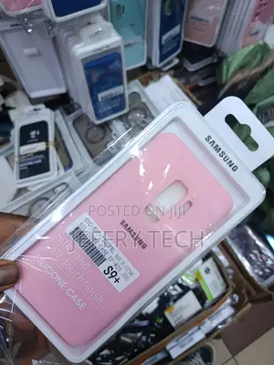 Samsung Galaxy S9 Plus Silicone Back Cover Pink