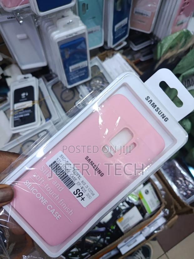 Samsung Galaxy S9 Plus Silicone Back Cover Pink - thumbnail 2