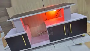 Black N White Tv Stand