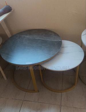 Round Coffee Table Set - thumbnail 2