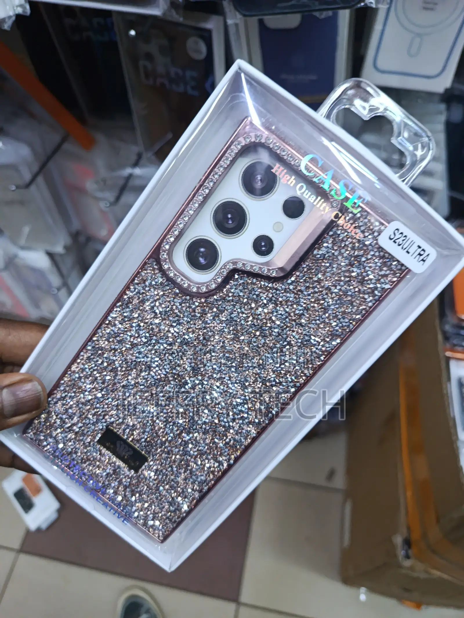 Luxurious Glitter Phone Case Designed for the Samsung Galaxy S23 Ultra