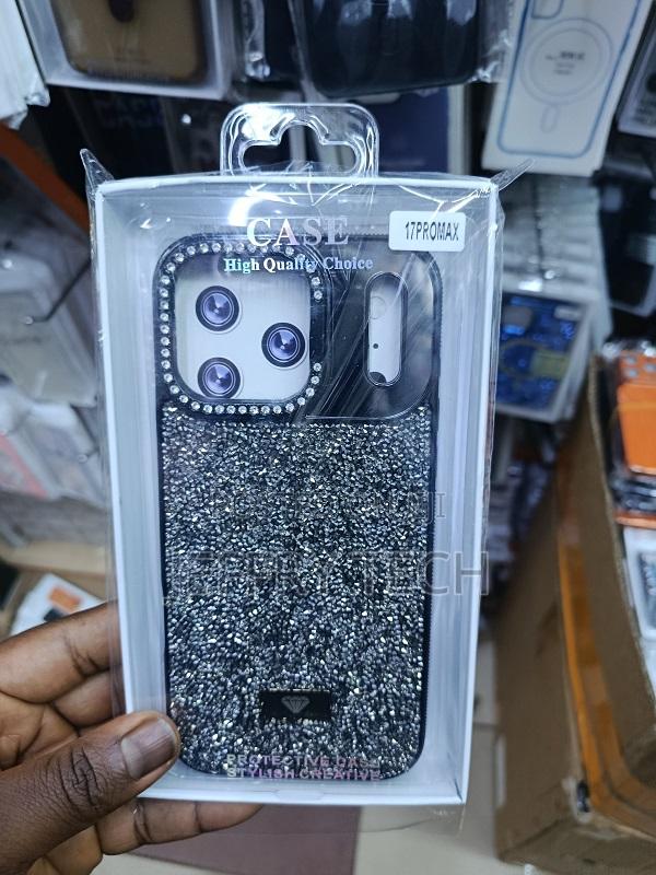 Luxury Shiny Bling Sparkly for iPhone 17 Pro Max Case, Rhinestone - main view