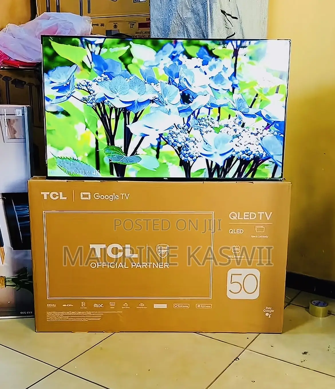 TCL 50”Inch Qled Google-50 T6c Frameless