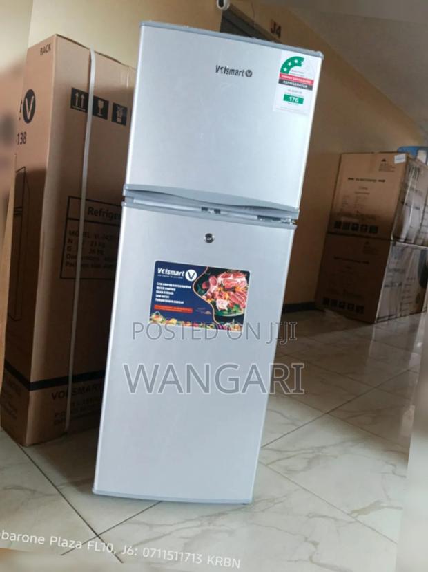 Volsmart Double Door Fridge, 138l - main view