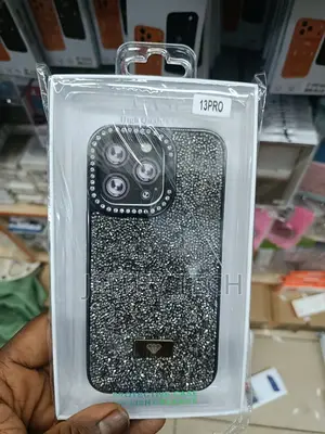 Luxury Rhinestone Glitter Case Designed for the Apple iPhone 13 Pro.