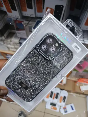 Luxury Rhinestone Glitter Case Designed for the Apple iPhone 13 Pro.