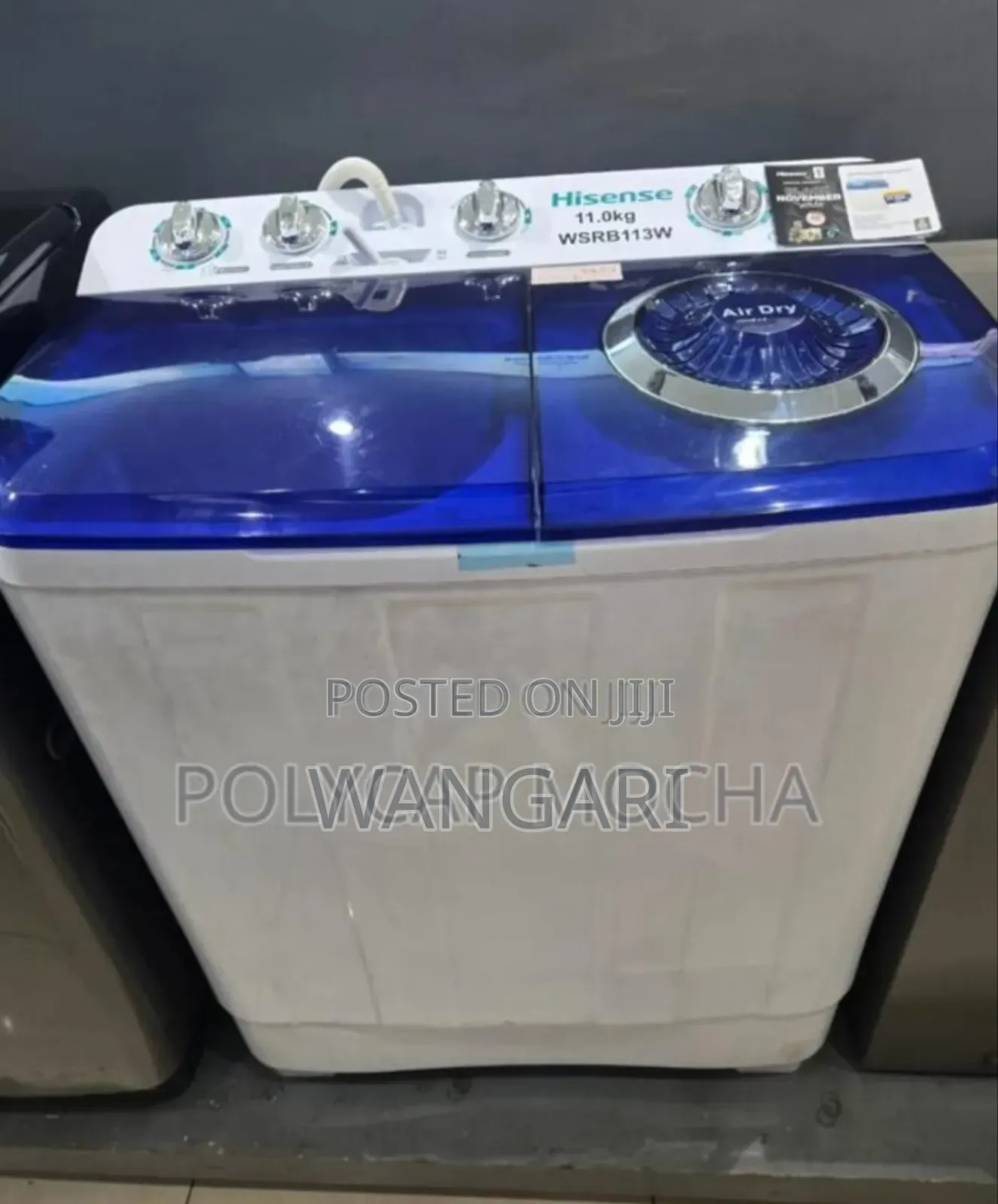 Brand New Hisense 13.5 Kg Twin Tub