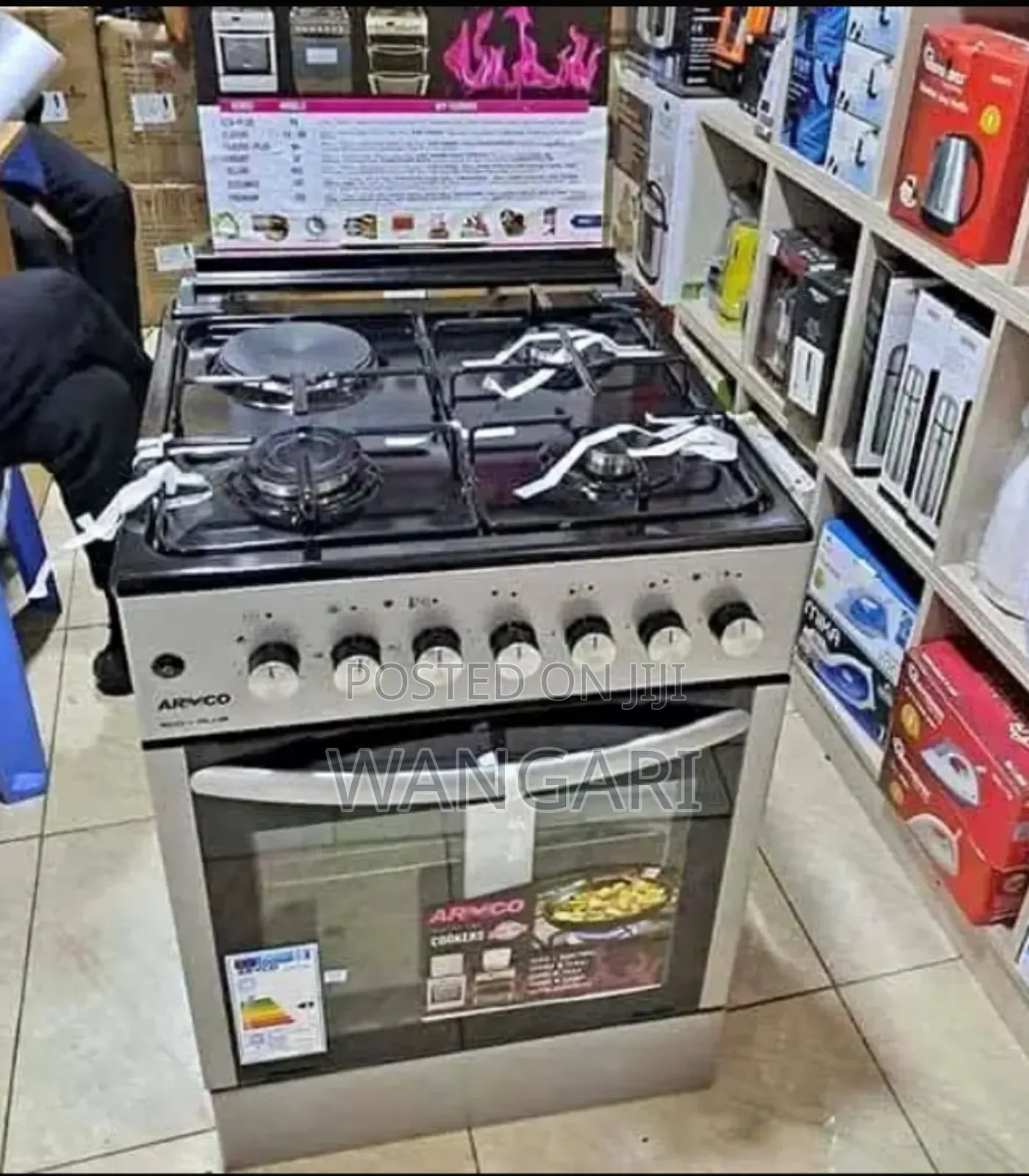 60 by 60 Armco Standing Cooker