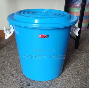 100l Blue Complast Bin- With Strong Side Clips.