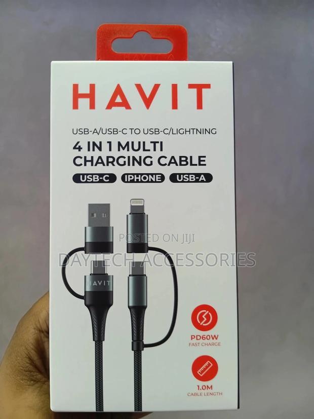 Havit 4 in 1 Multi Charging Cable - thumbnail 2