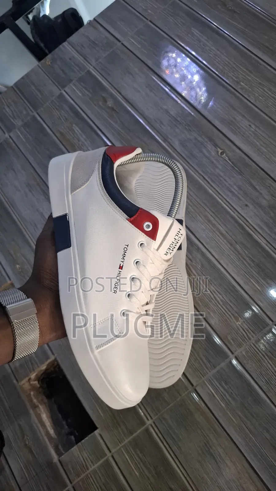 Tommy Hilfiger Quality Leather Casual Sneakers